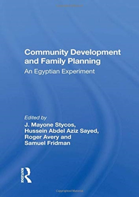 Book cover of: Community Development And Family Planning