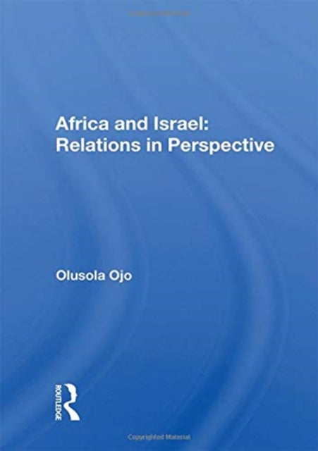 Book cover of: Africa And Israel. By: Olusola Ojo