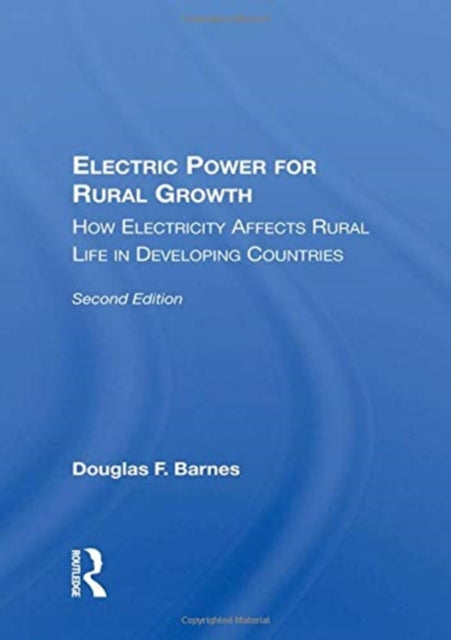 Book cover of: Electric Power For Rural Growth. By: Douglas F. Barnes