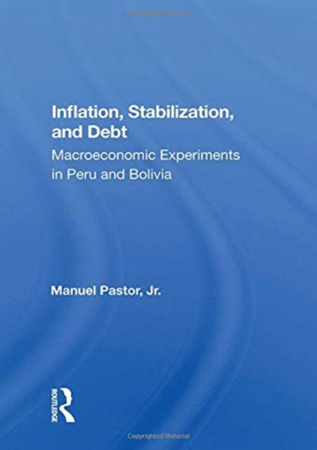 Book cover of: Inflation, Stabilization, And Debt. By: Manuel Pastor