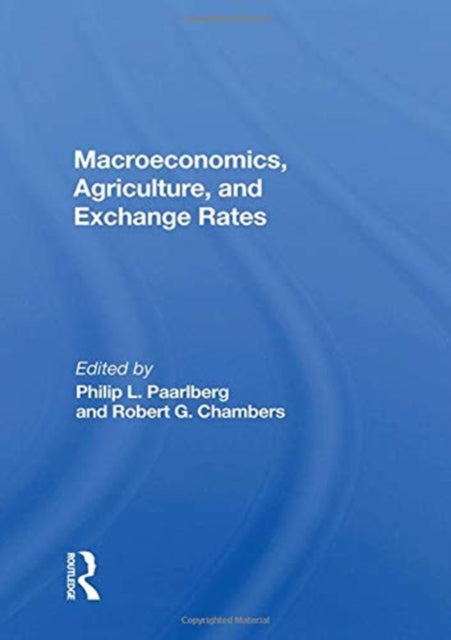 Book cover of: Macroeconomics, Agriculture, And Exchange Rates