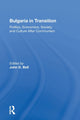 Book cover of: Bulgaria In Transition. By: John D. Bell