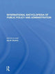 Book cover of: International Encyclopedia of Public Policy and Administration Volume 2. By: Jay M. Shafritz