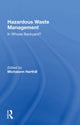 Book cover of: Hazardous Waste Management