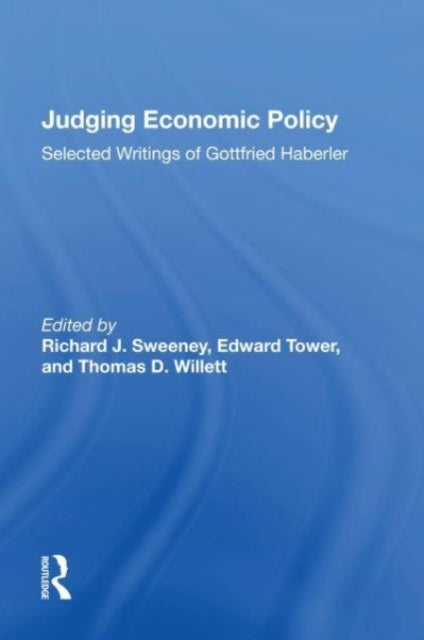 Book cover of: Judging Economic Policy. By: Sweeney, Richard J.