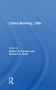 Book cover of: China Briefing, 1981. By: Robert B. Oxnam