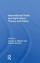 Book cover of: International Trade And Agriculture: Theory And Policy. By: Jimmye S. Hillman