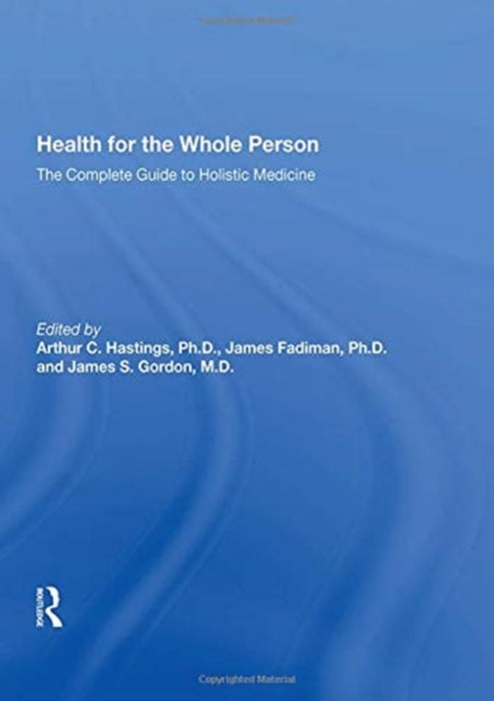 Book cover of: Health for the Whole Person. By: Arthur Hastings