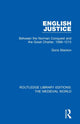 Book cover of: English Justice. By: Doris Mary Parsons Stenton