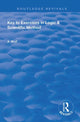 Book cover of: Key to Exercises in Logic and Scientific Method. By: A. Wolf