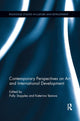 Book cover of: Contemporary Perspectives on Art and International Development. By: Polly Stupples