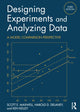 Book cover of: Designing Experiments and Analyzing Data. By: Scott E. Maxwell