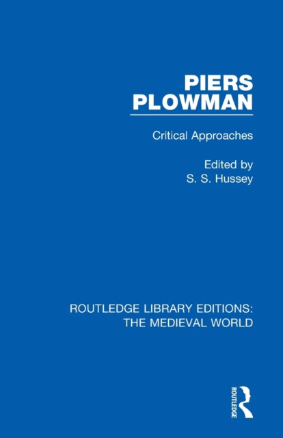 Book cover of: Piers Plowman. By: S. S. Hussey