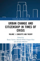 Book cover of: Urban Change and Citizenship in Times of Crisis. By: Bryan Turner