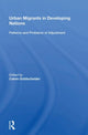 Book cover of: Urban Migrants In Developing Nations. By: Calvin Goldscheider