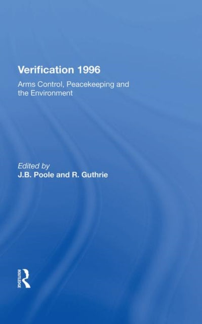 Book cover of: Verification 1996. By: J. B. Poole