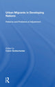 Book cover of: Urban Migrants In Developing Nations. By: Calvin Goldscheider