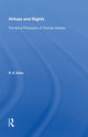 Book cover of: Virtues And Rights. By: R. E. Ewin