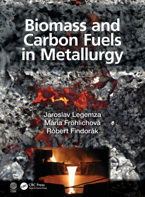 Book cover of: Biomass and Carbon Fuels in Metallurgy. By: Jaroslav Legemza