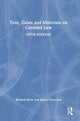Book cover of: Text, Cases and Materials on Contract Law. By: Richard Stone