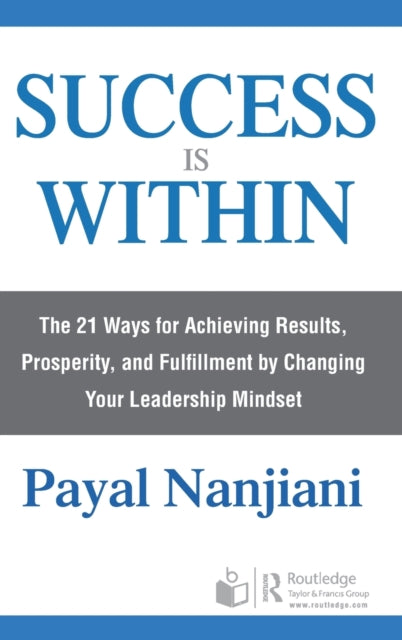 Book cover of: Success Is Within. By: Payal Nanjiani