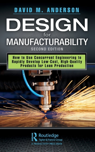 Book cover of: Design for Manufacturability. By: David M. Anderson