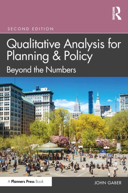 Book cover of: Qualitative Analysis for Planning & Policy. By: John Gaber