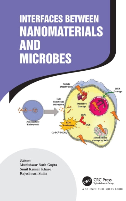 Book cover of: Interfaces Between Nanomaterials and Microbes. By: Munishwar Nath Gupta