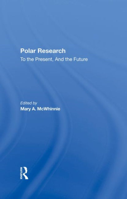 Book cover of: Polar Research. By: Mary A. Mcwhinnie