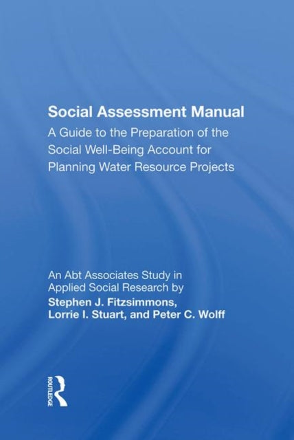 Book cover of: Social Assessment Manual