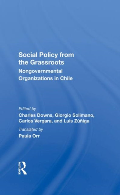 Book cover of: Social Policy From The Grassroots. By: Charles Downs