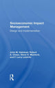 Book cover of: Socioeconomic Impact Management. By: John M. Halstead
