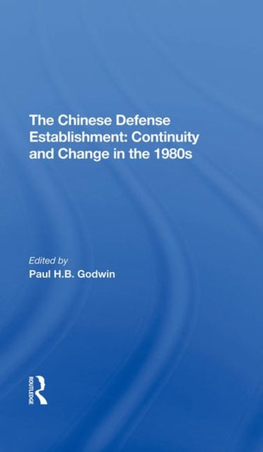 Book cover of: Chinese Defense Establishment