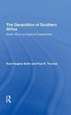Book cover of: Geopolitics Of Southern Africa. By: Kent H. Butts