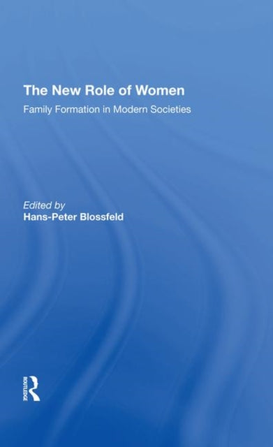 Book cover of: New Role Of Women. By: Hans-Peter Blossfeld