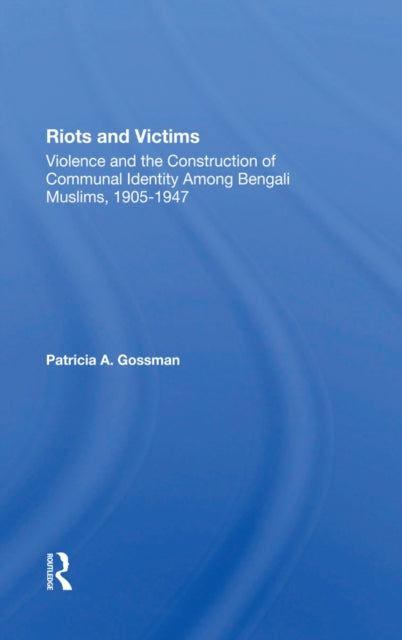 Book cover of: Riots And Victims. By: Patricia A. Gossman