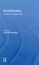 Book cover of: Rural Education. By: Paul M. Nachtigal