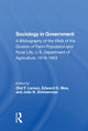 Book cover of: Sociology In Government. By: Olaf F. Larson
