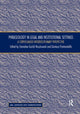 Book cover of: Phraseology in Legal and Institutional Settings. By: Stanisław Goźdź-Roszkowski
