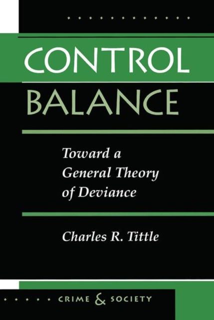 Book cover of: Control Balance. By: Charles R. Tittle
