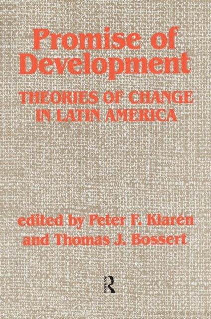 Book cover of: Promise Of Development. By: Peter F. Klaren