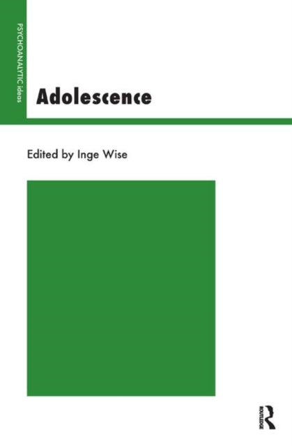 Book cover of: Adolescence. By: Inge Wise