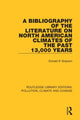 Book cover of: Bibliography of the Literature on North American Climates of the Past 13,000 Years. By: Donald K. Grayson
