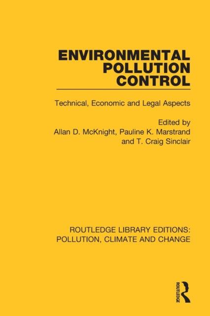 Book cover of: Environmental Pollution Control. By: Allan D. McKnight