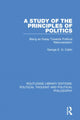 Book cover of: Study of the Principles of Politics