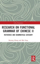 Book cover of: Research on Functional Grammar of Chinese II. By: Bojiang Zhang