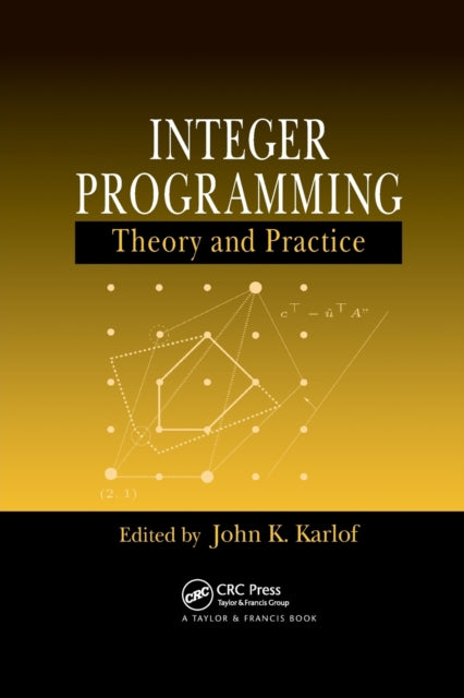 Book cover of: Integer Programming. By: John K. Karlof