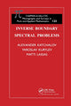 Book cover of: Inverse Boundary Spectral Problems. By: Alexander Kachalov