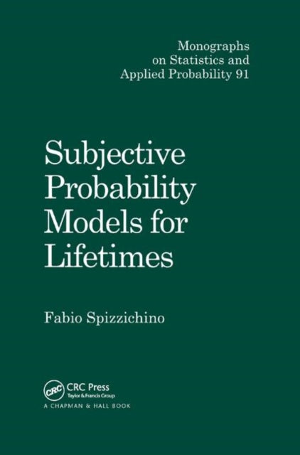 Book cover of: Subjective Probability Models for Lifetimes. By: Fabio Spizzichino