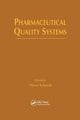 Book cover of: Pharmaceutical Quality Systems. By: Oliver Schmidt